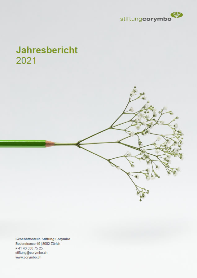 Stiftung Corymbo - Jahresbericht 2021 - Cover