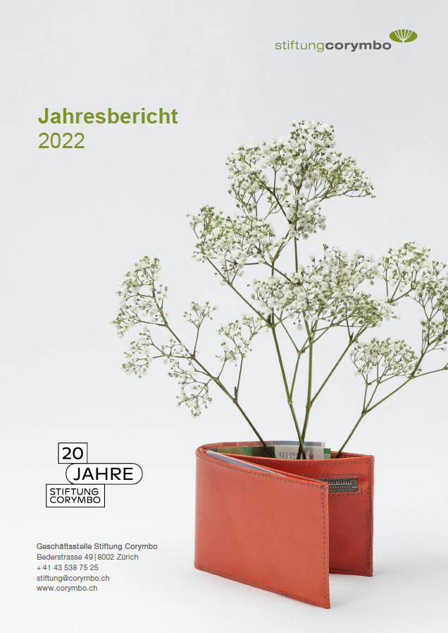 Stiftung Corymbo - Jahresbericht 2022 - Cover